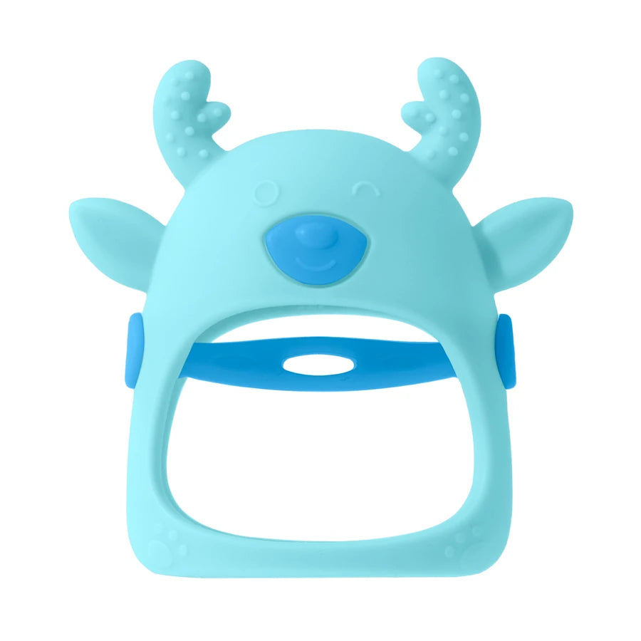 Delightful Animal-Shaped Silicone Teether: Soft & Safe Baby Care Essential