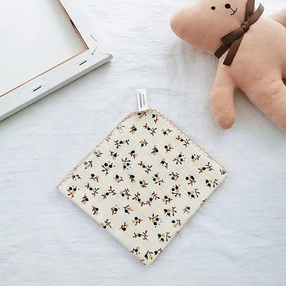  4 Layer Muslin Baby Towel-Soft Absorbent Bibs &Burp Cloths for Newborns 