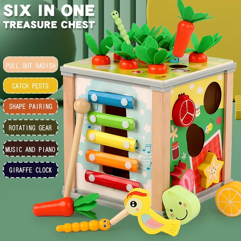 Engaging Shape Sorter Toys for Babies 12-24 Months - Perfect Montessori Gift for Toddlers 1-2 Years!