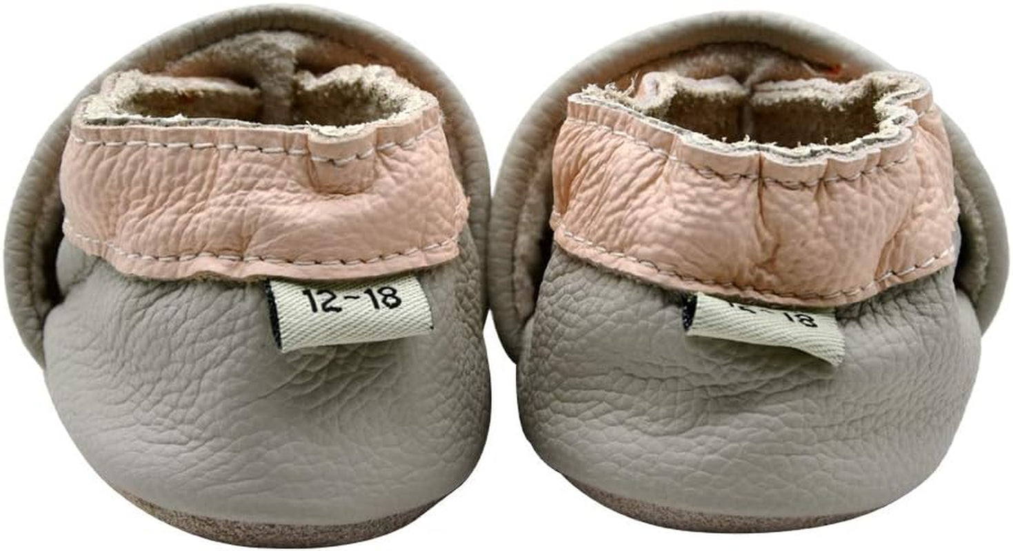 Soft Moccasins for Baby Girls and Boys - Perfect First Walker Crib Shoes