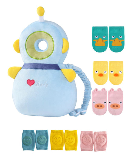 Adorable Baby Walking Buddy – Soft Backpack for First Steps