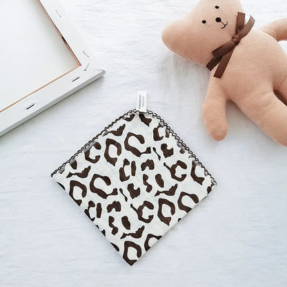  4 Layer Muslin Baby Towel-Soft Absorbent Bibs &Burp Cloths for Newborns 