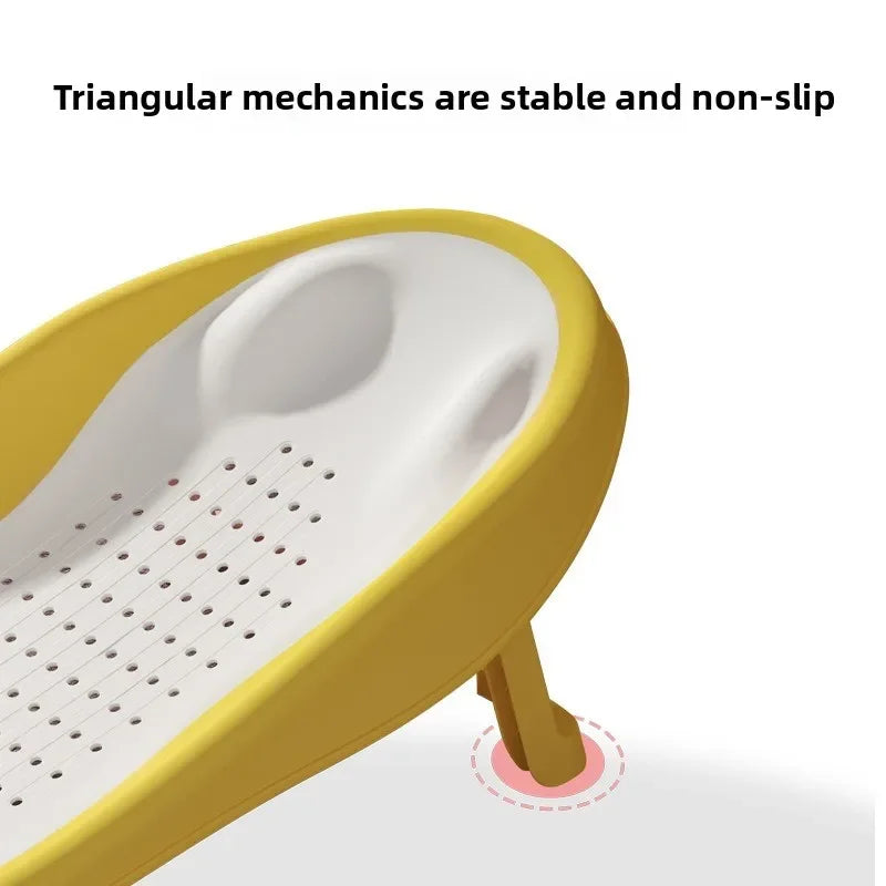 Transform Bath Time with Our Foldable Non-Slip Baby Bath Seat – Ergonomic Design for Comfort, Effortless Cleaning, and Perfect for Toddlers!