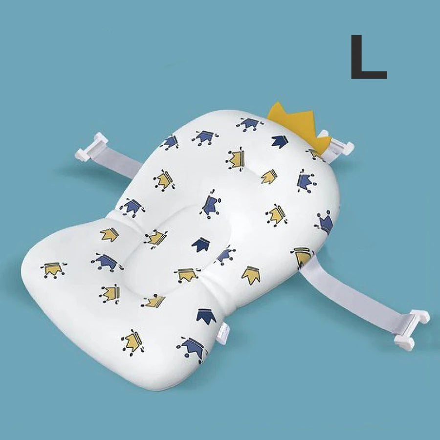 Ultimate Adjustable Baby Bath Support Seat - Safe, Foldable Cushion for Newborns