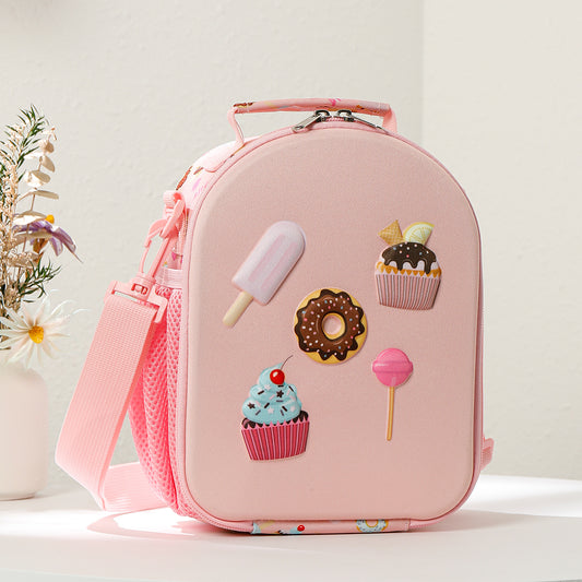 Cute Lunch Insulated Bag, Portable Outdoor Makeup Bag, Insulated And Cold, Suitable For Holding Kids Snacks & Lunch