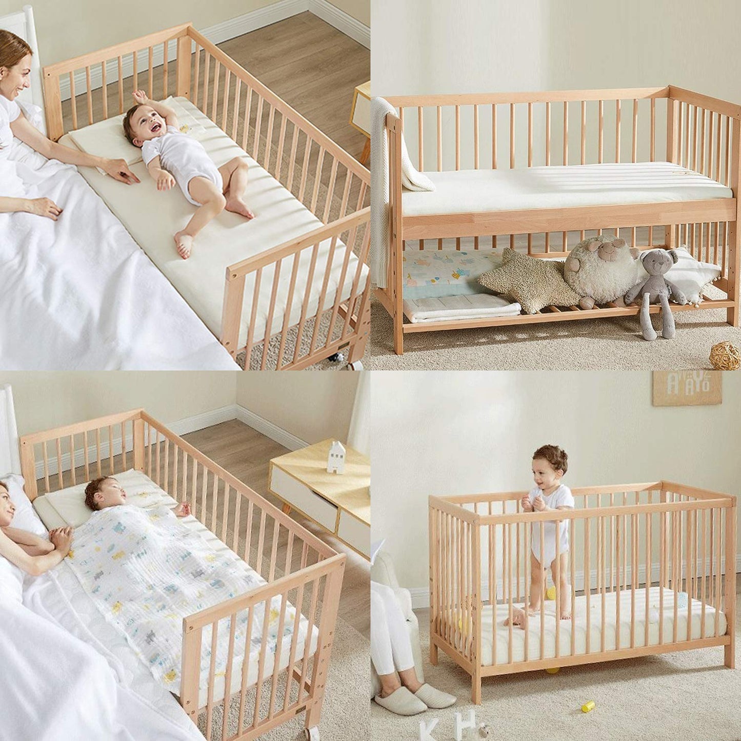  Brushed Microfiber Crib Sheet- Super Soft & Cozy / Sky Blue / Fits Standard Crib Mattress