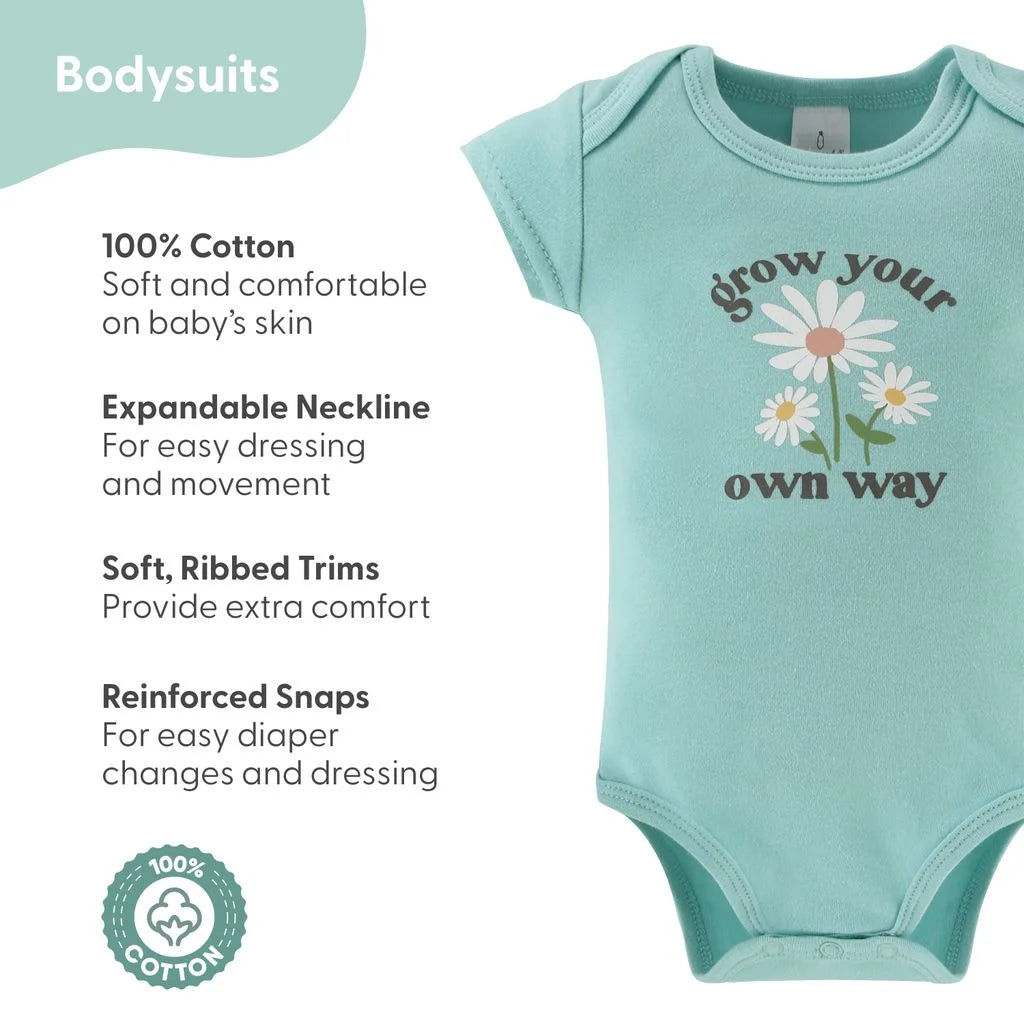 16-Piece Baby Girl Layette Set Floral Newborn Essentials for 0-3 Months