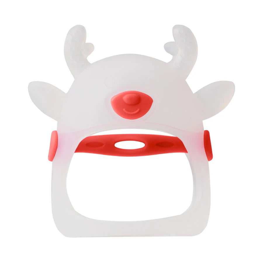 Delightful Animal-Shaped Silicone Teether: Soft & Safe Baby Care Essential