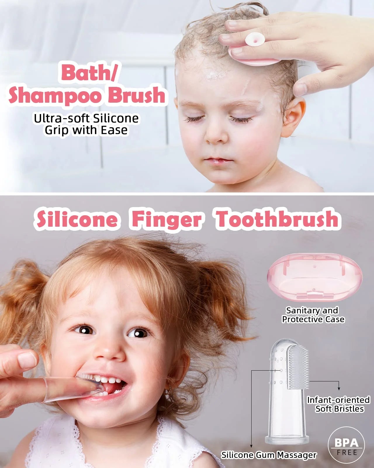 Lictin 13-in-1 Baby Grooming Kit - Portable Newborn Health Care Set 