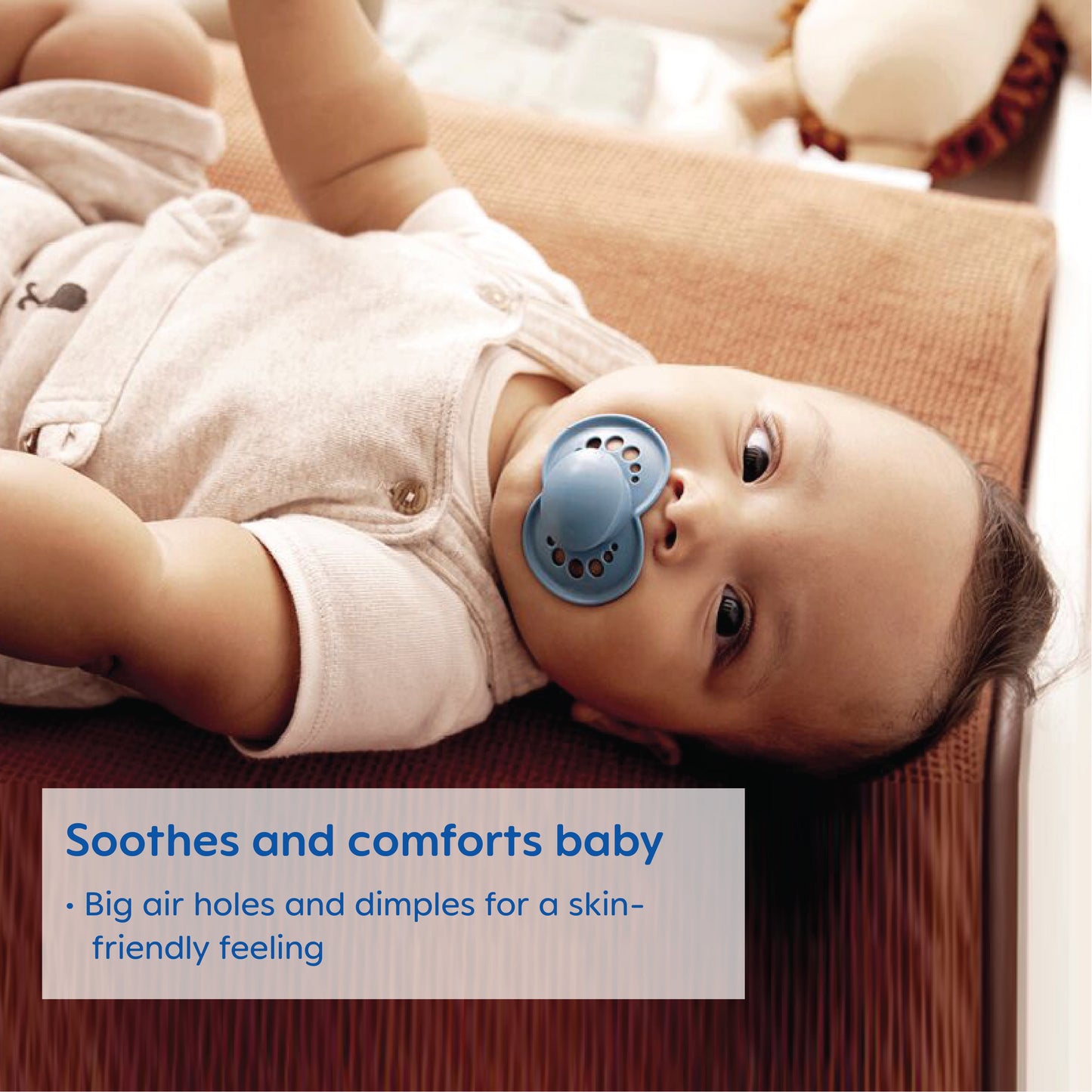 MAM Original Matte Non-Deco Pacifiers for Girls - 6-16 Months, 2 Pack