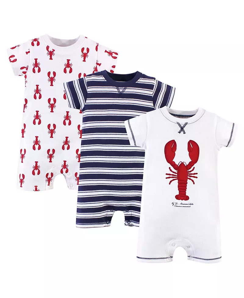 Baby Boys Organic Cotton Jumpsuits